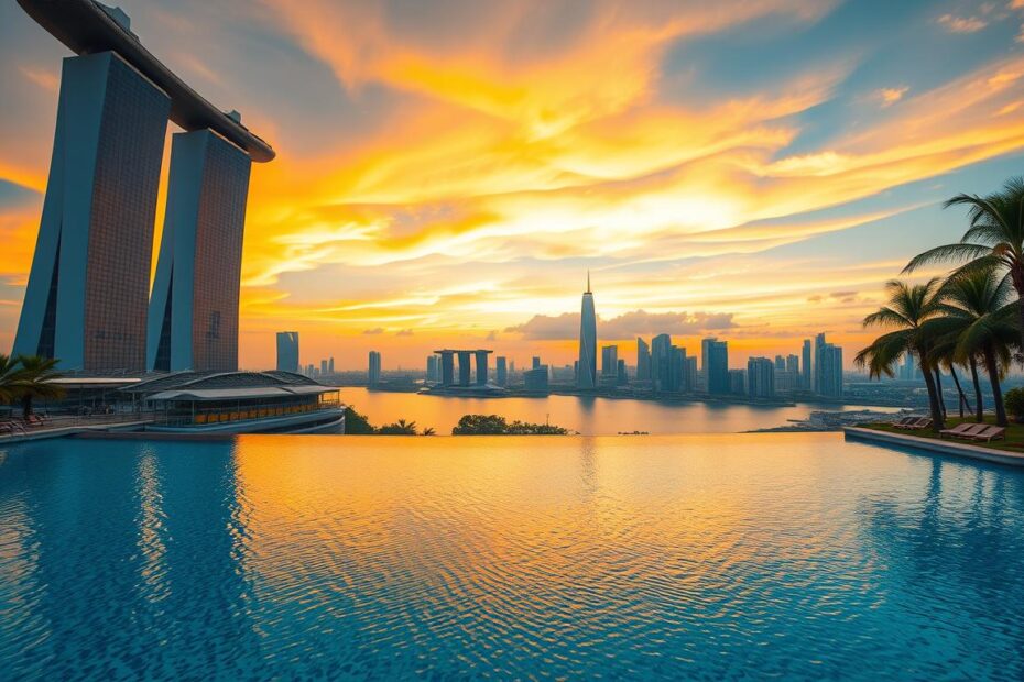 1. Marina Bay Sands Infinity Pool?