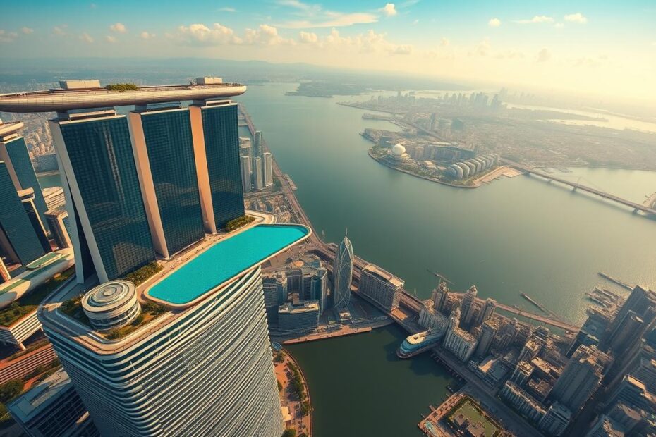 Exploring the Edge: Can You Really Fall Off the Marina Bay Sands Pool?
