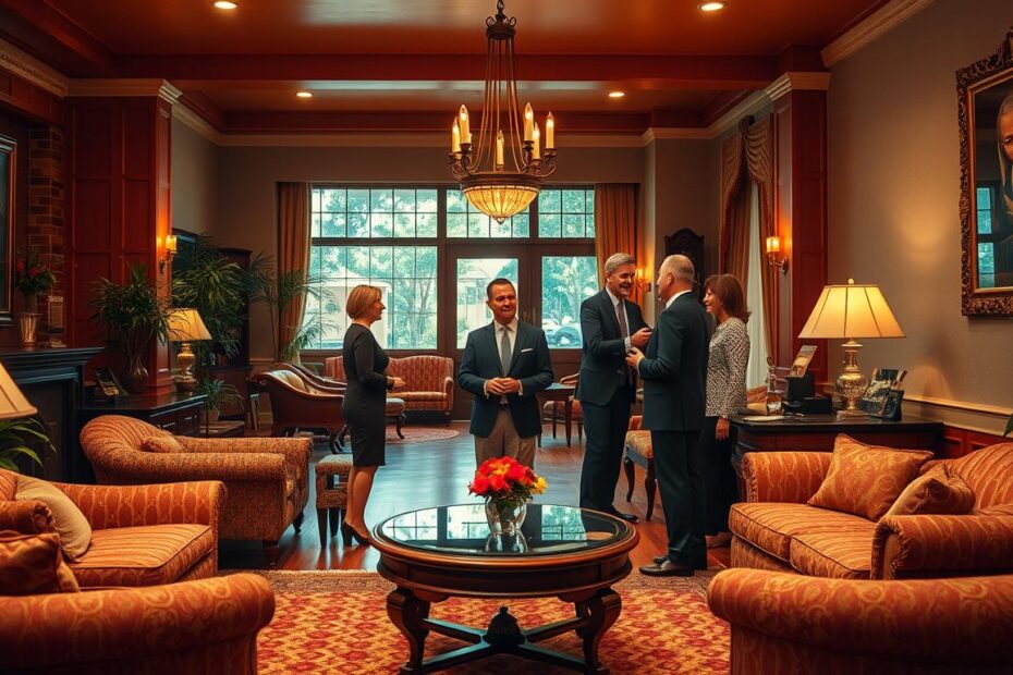 Do hotel owners live in their hotels?