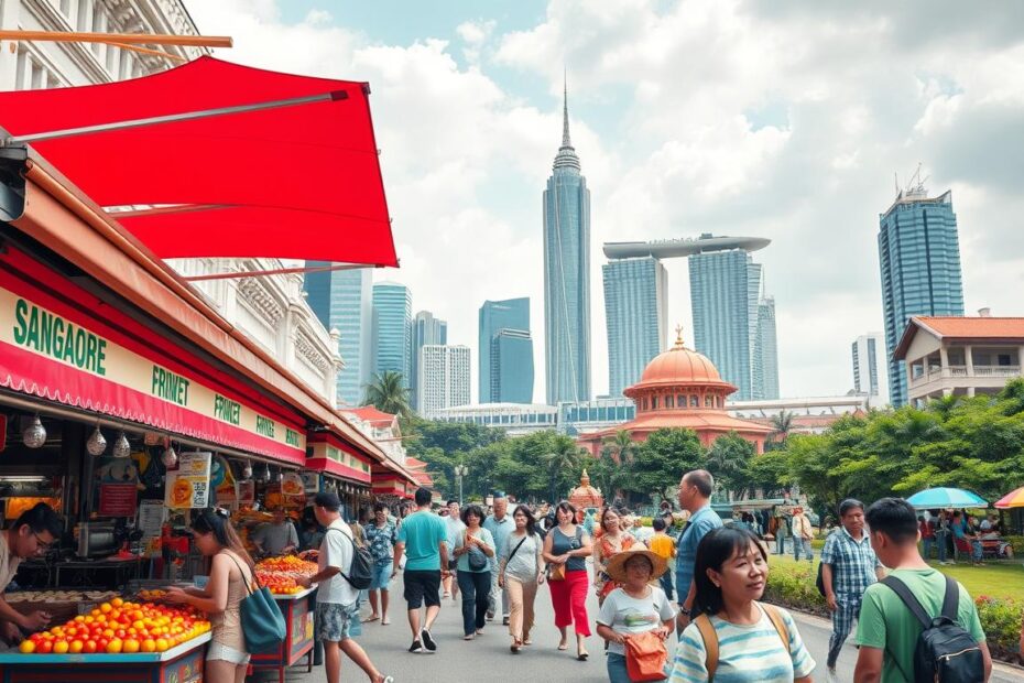 How can I tour Singapore on a budget from India?
