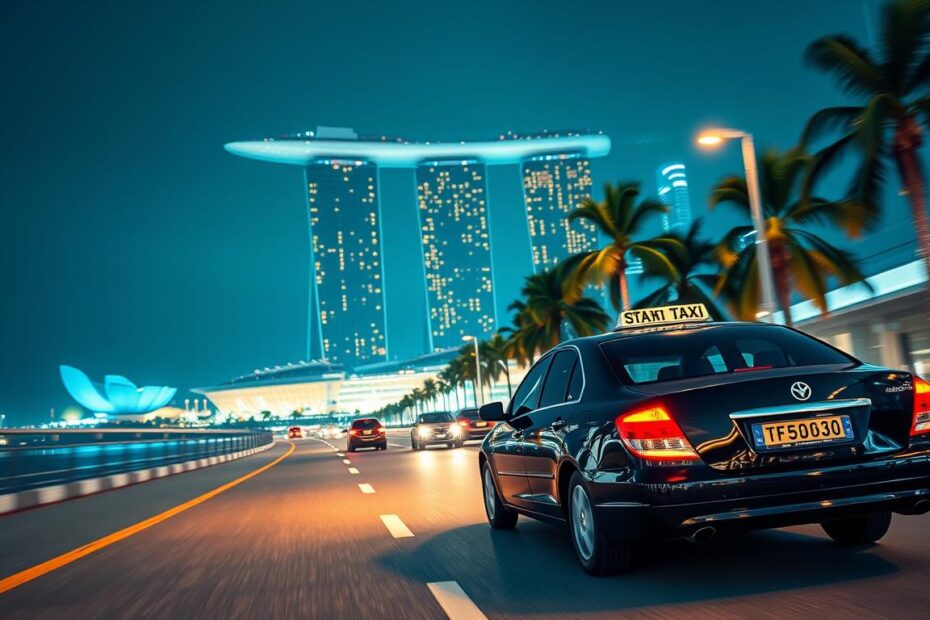 How much is taxi from Changi Airport to Marina Bay Sands?