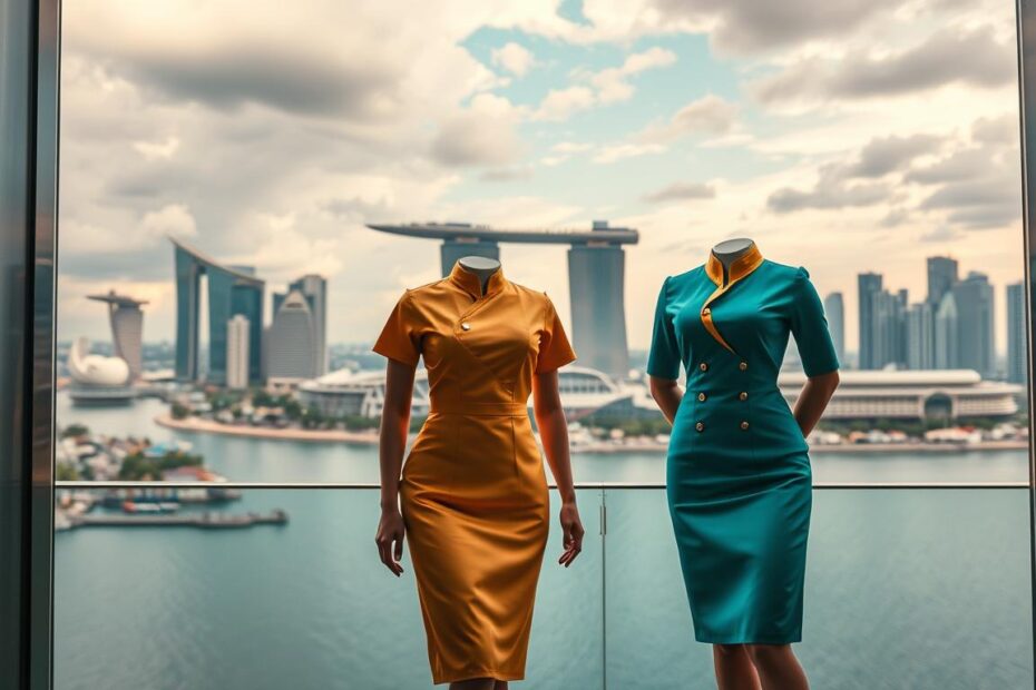 How to create a uniform for a hotel like Marina Bay Sands?