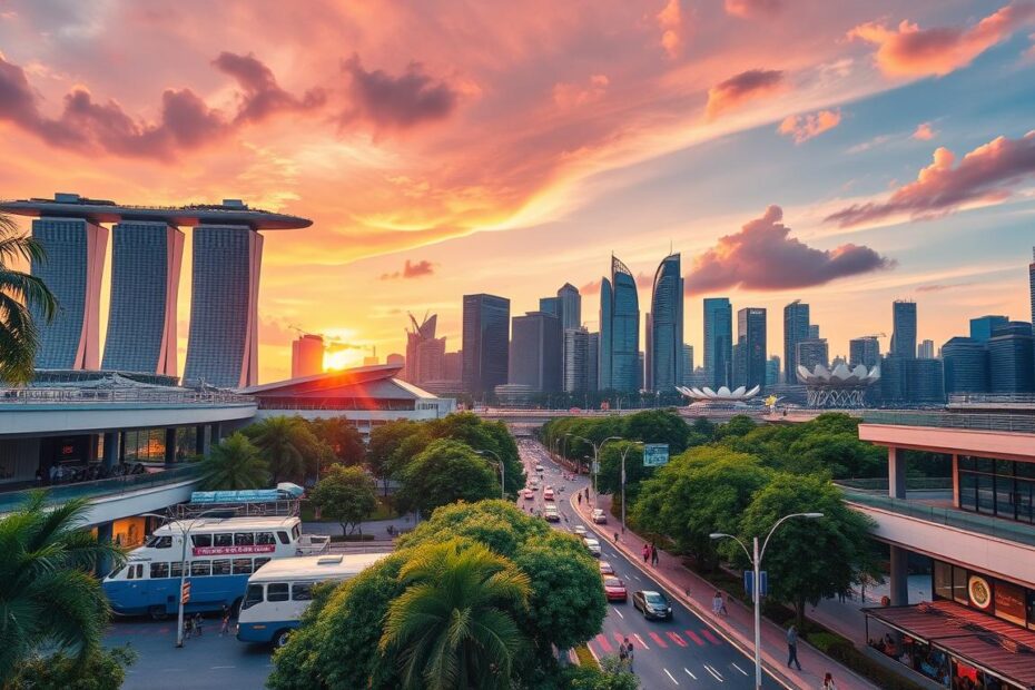 How was your experience visiting Singapore?