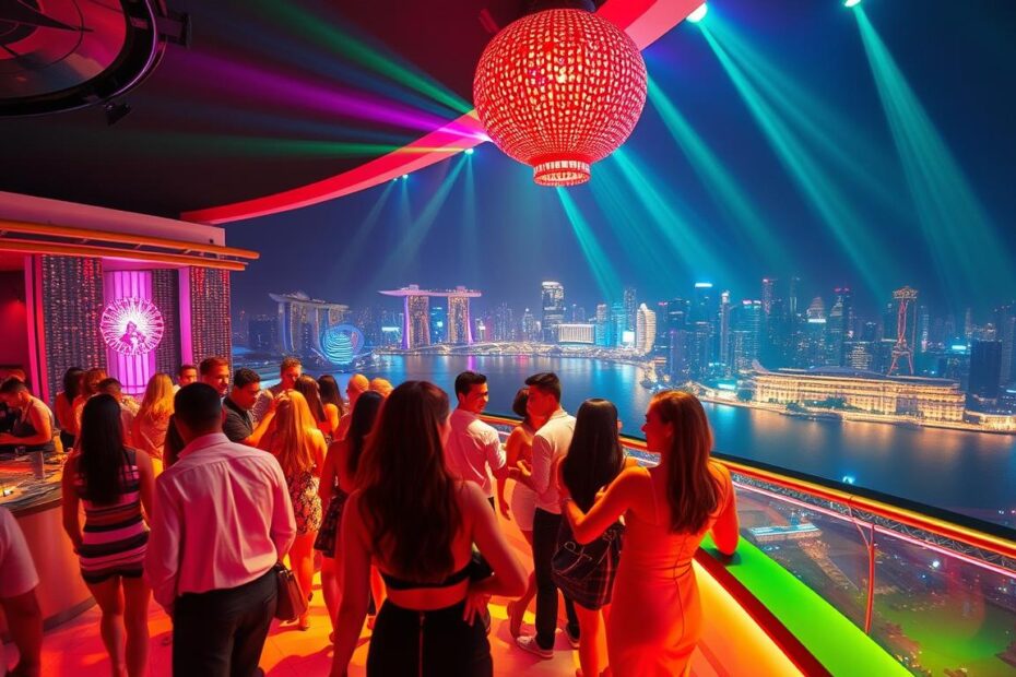 What are the night clubs at Marina Bay Sands