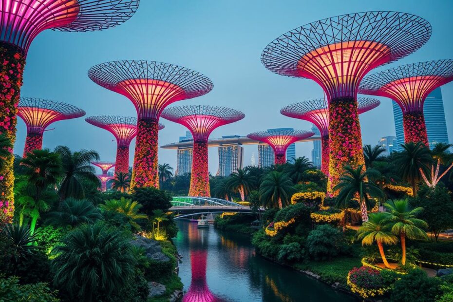 What are the secrets of Singapore's Gardens by the Bay?