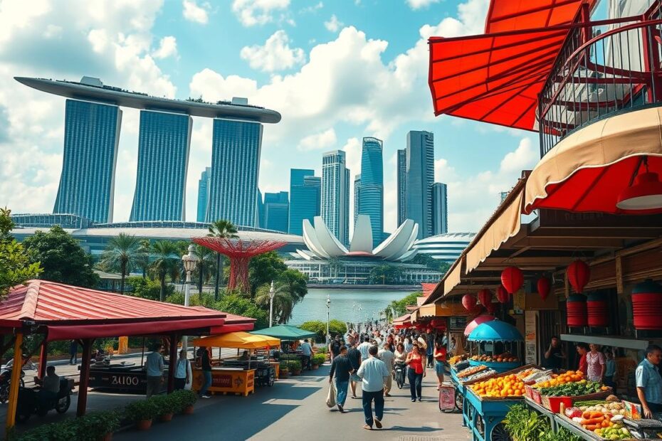 What is the Singapore Itinerary Guide for the first time?