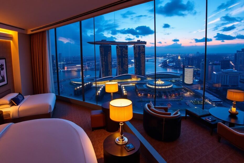What is the difference between rooms at Marina Bay Sands?