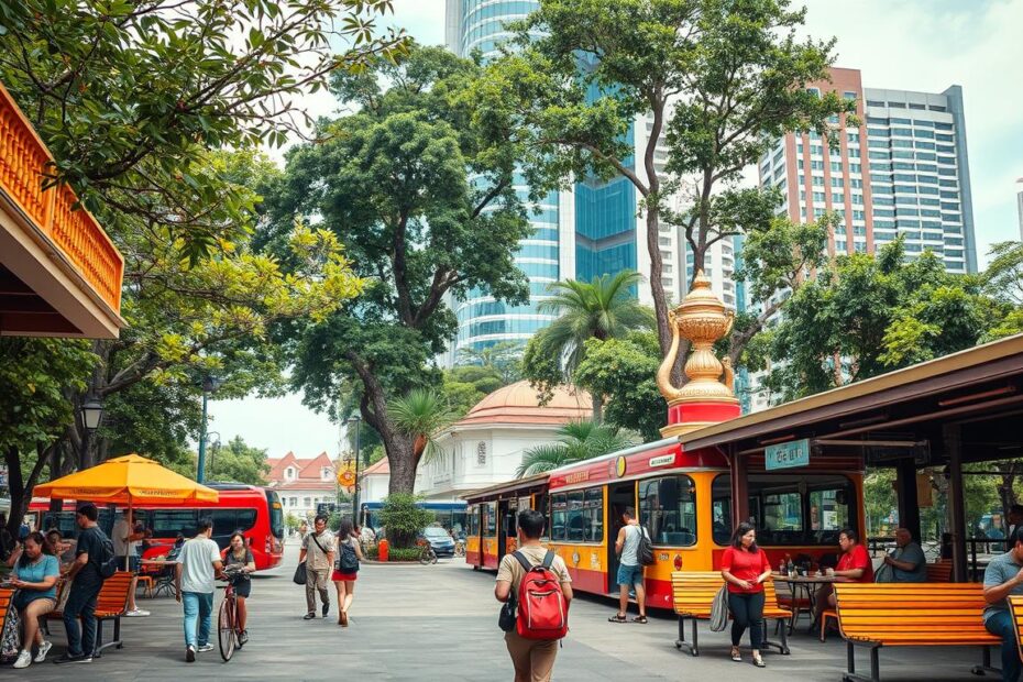 Where in Singapore can you get free Wi-Fi?