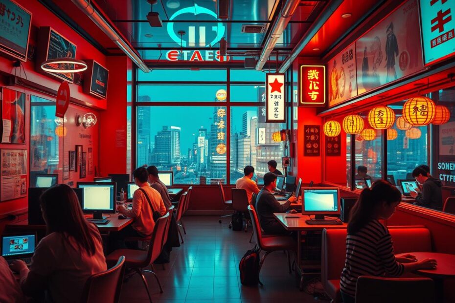 Would I be allowed to stay in an Internet Cafe in Tokyo?